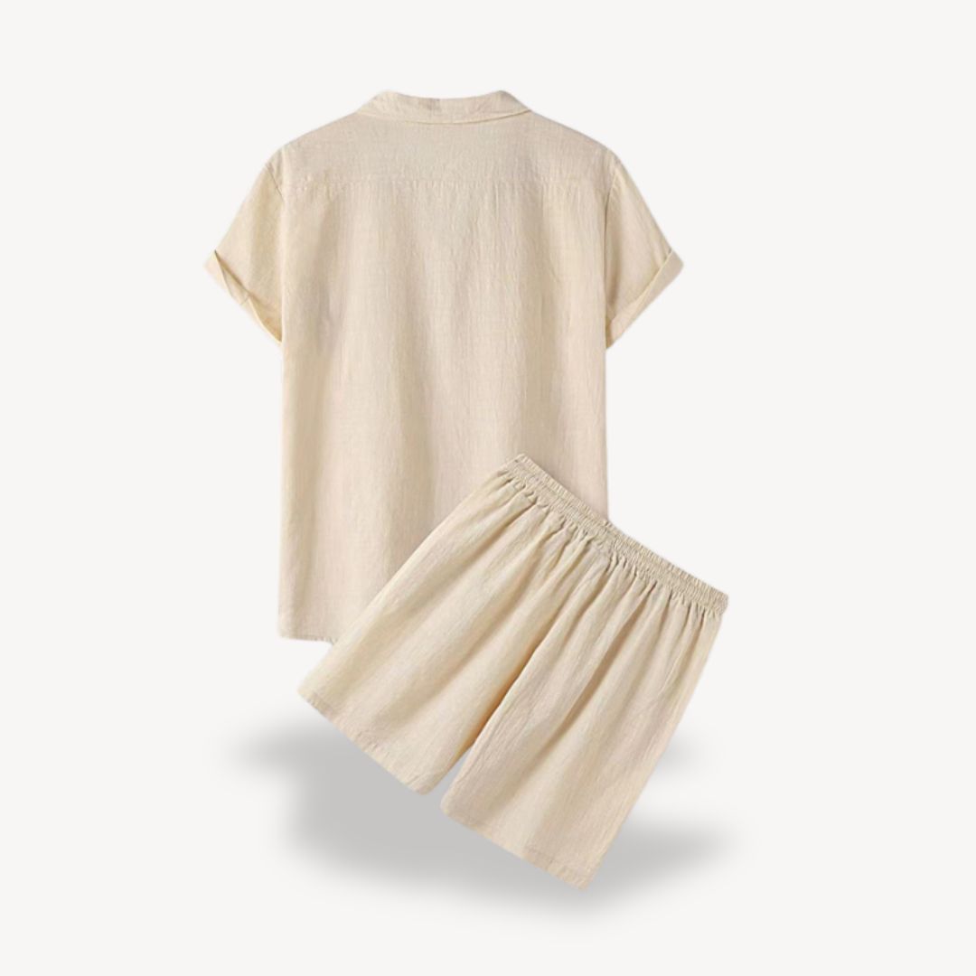 Clara Vienne | Men's Casual Linen Blend Outfit