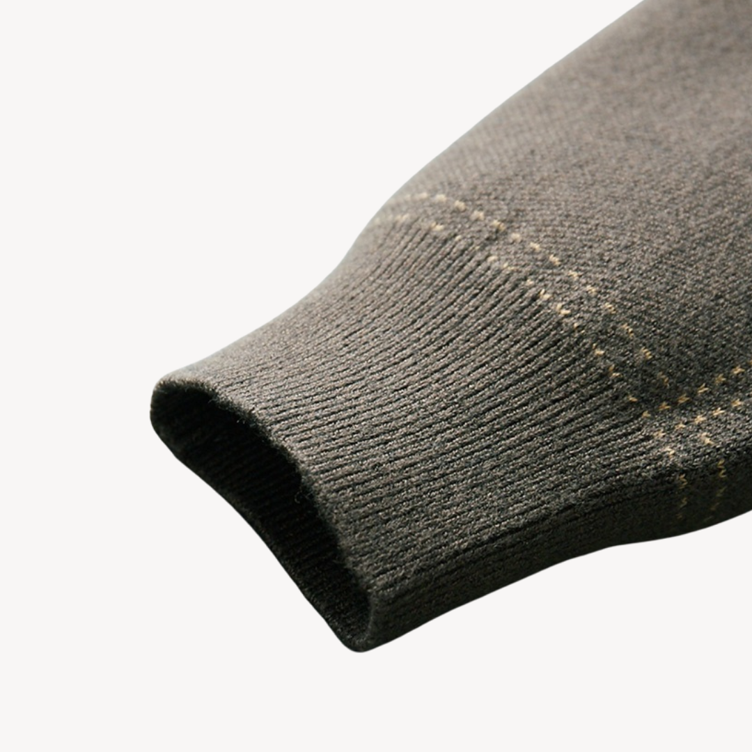 Clara Vienne | Men's Knit Cardigan – Casual Open Front Sweater