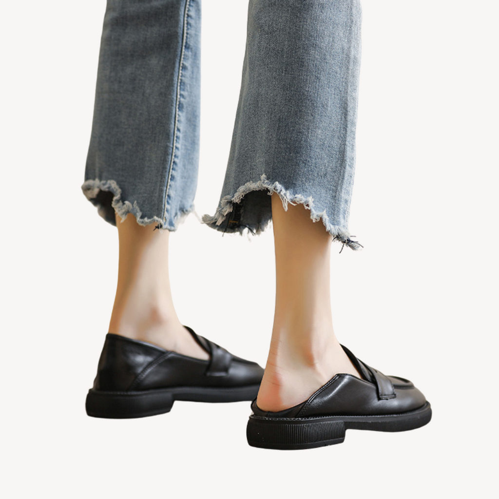Clara Vienne | Women's Faux Leather Chunky Loafers