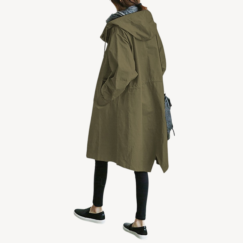 Long Hooded Coat Women Winter Jacket | Clara Vienne