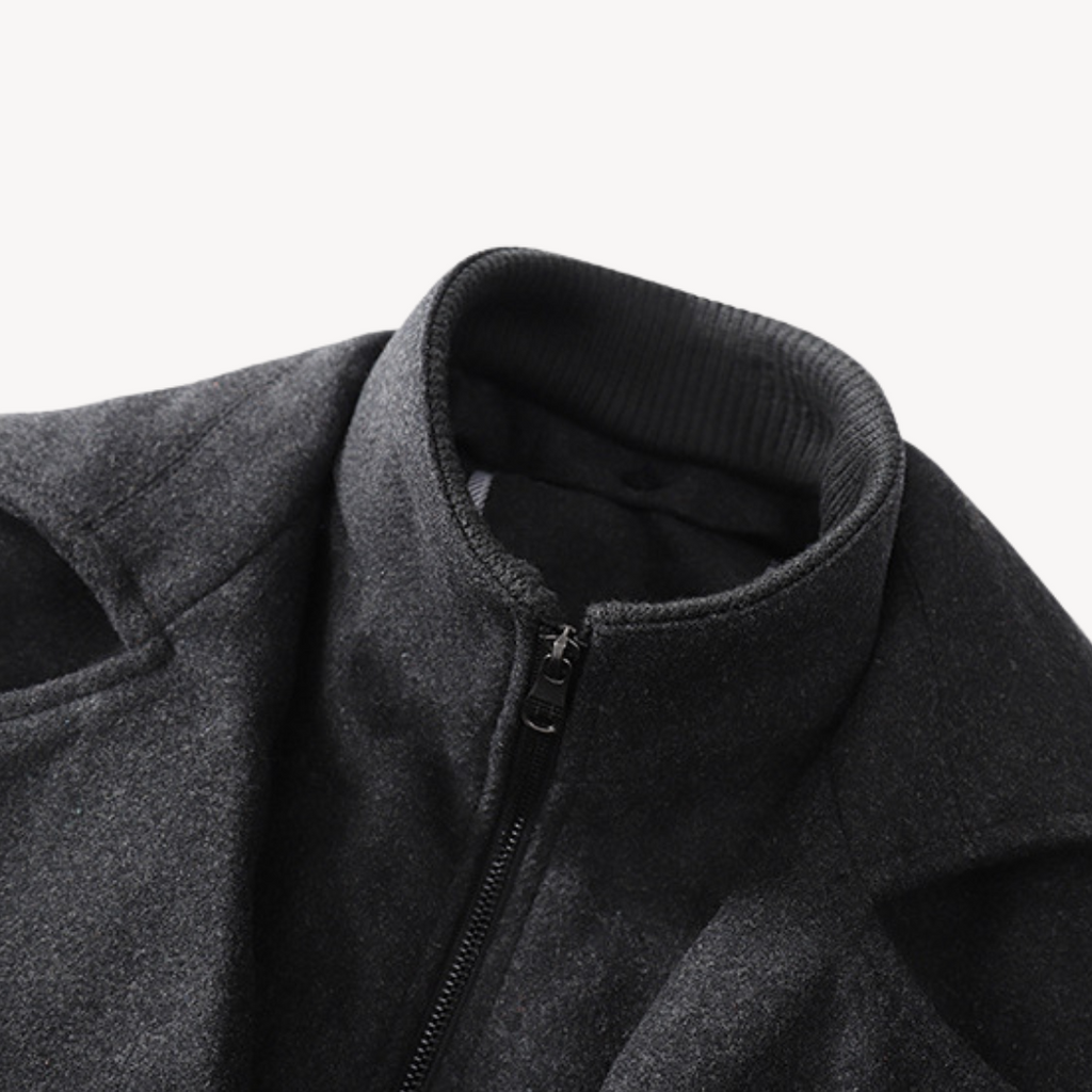 Clara Vienne | Men's Wool Blend Peacoat