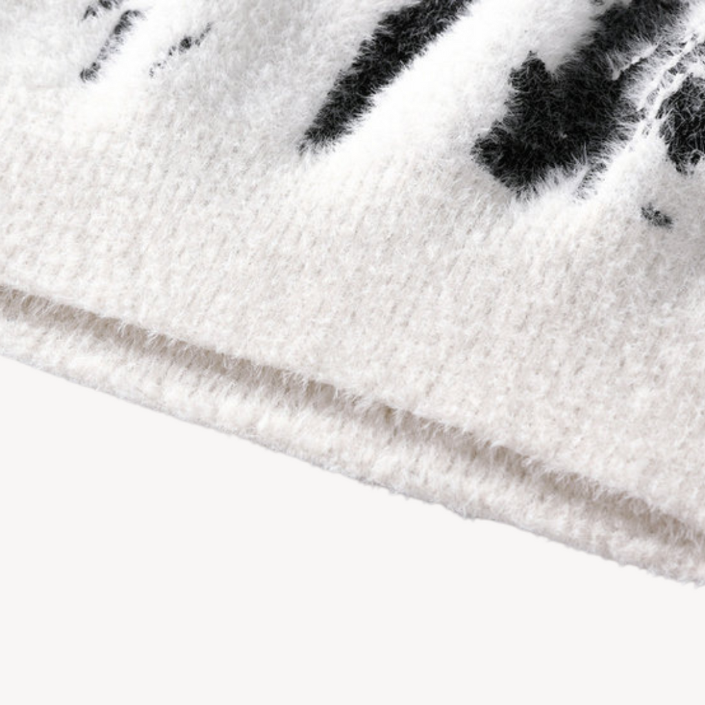 Clara Vienne | Men's Fuzzy Knit Sweater