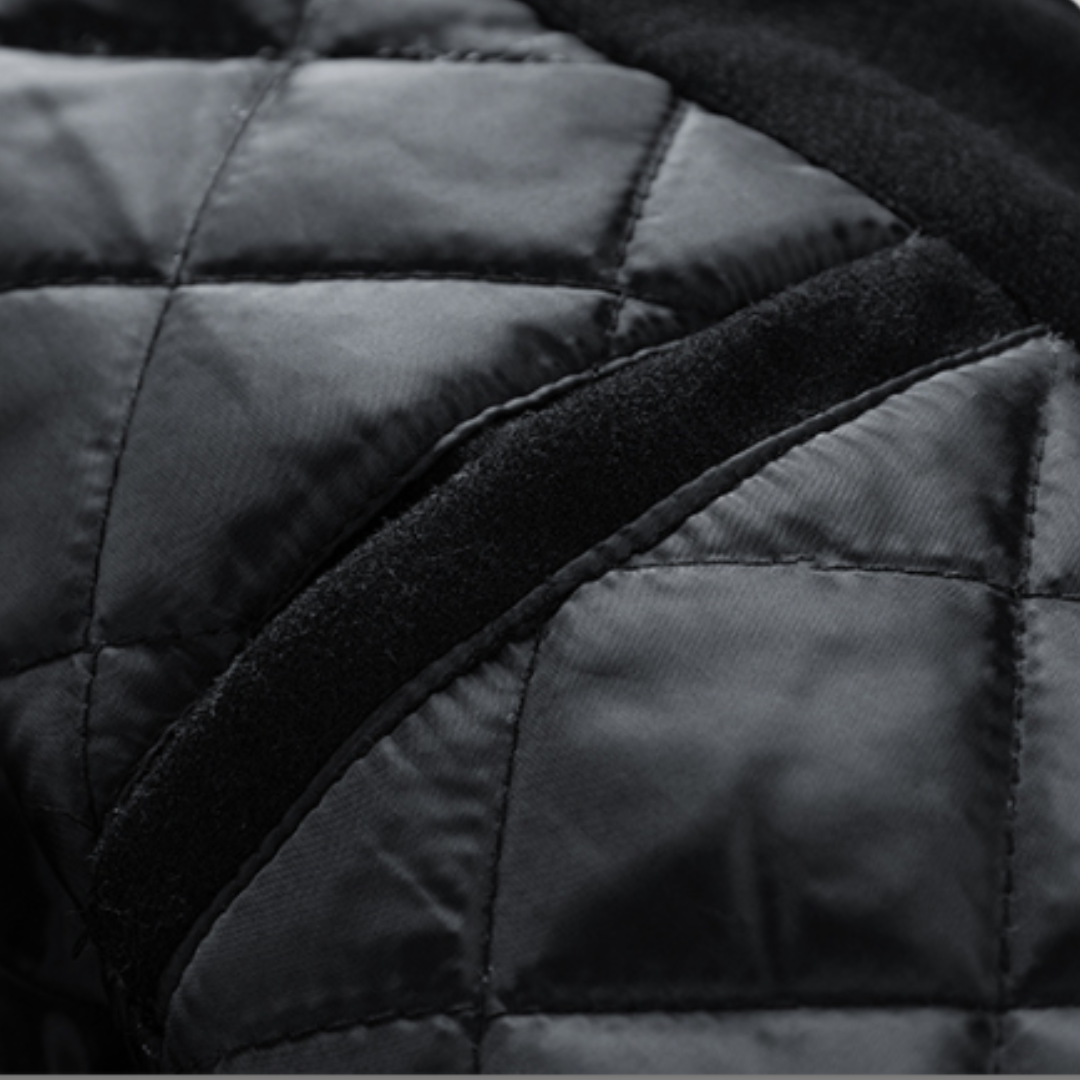 Clara Vienne | Men's Varsity Jacket - Wool Blend Body with Faux Leather Sleeves - Classic Letterman Style