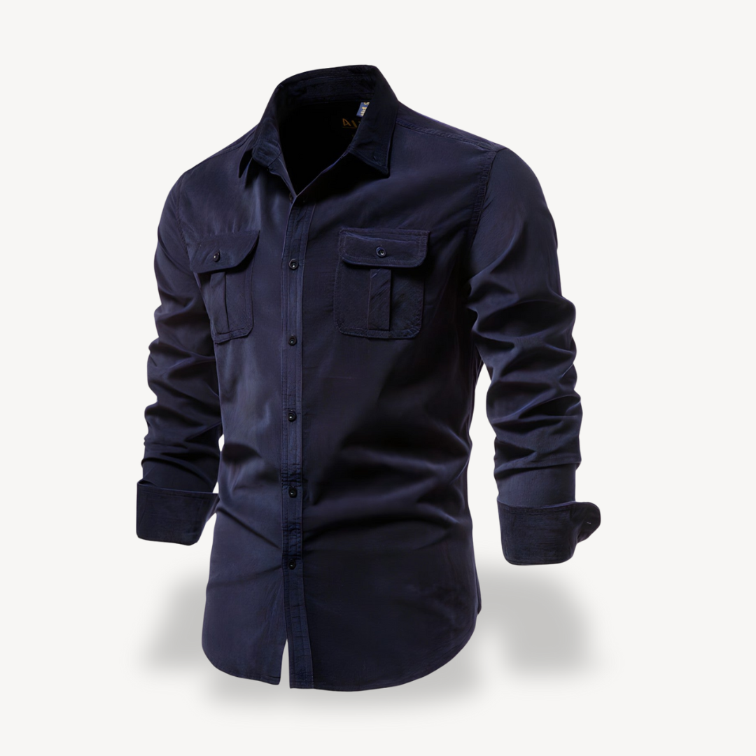 Casual Button-Down Shirt for Men | Clara Vienne