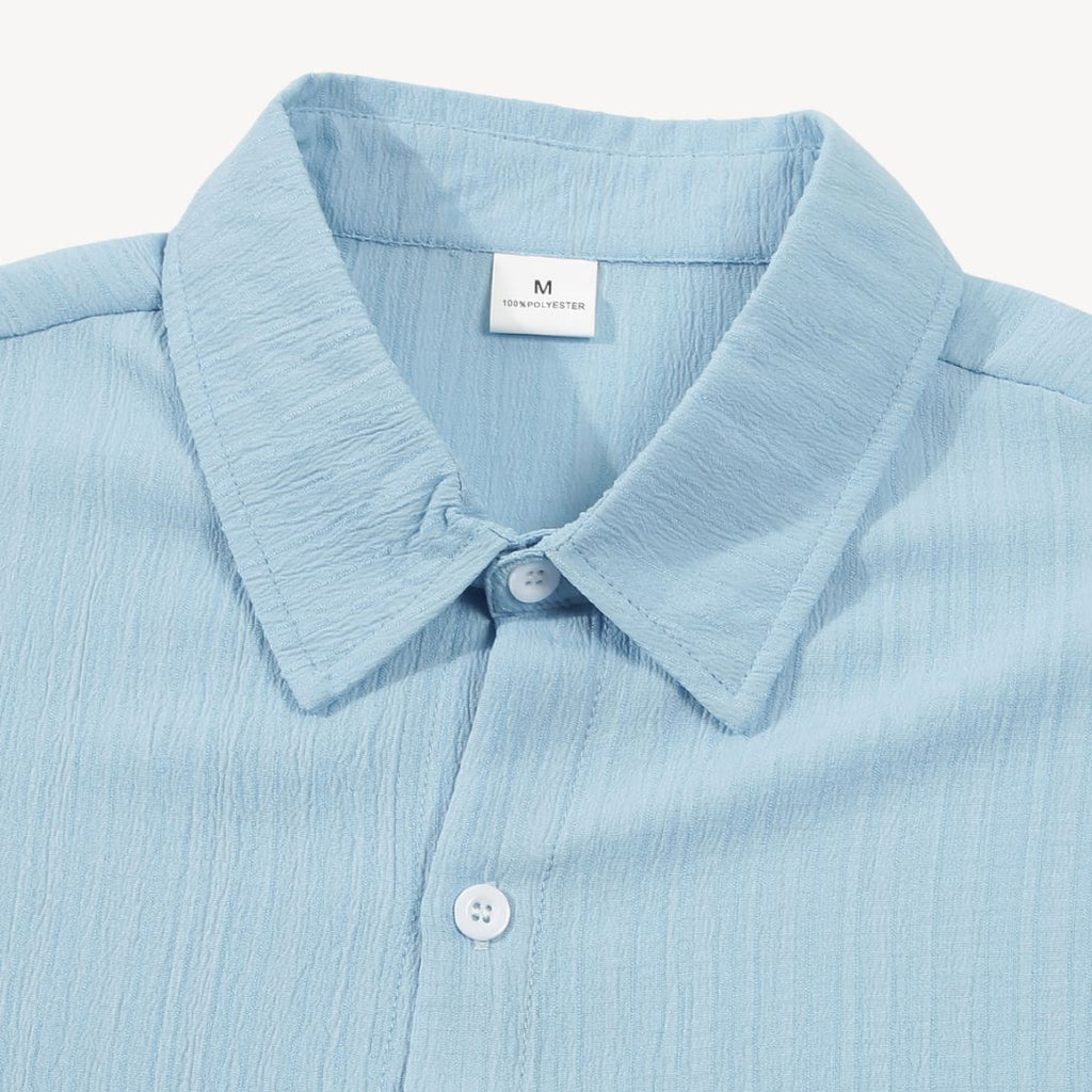 Linen Shirt Shorts Set Men | Clara Vienne