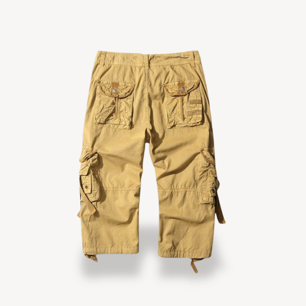 Men's Cargo Capri Shorts | Clara Vienne