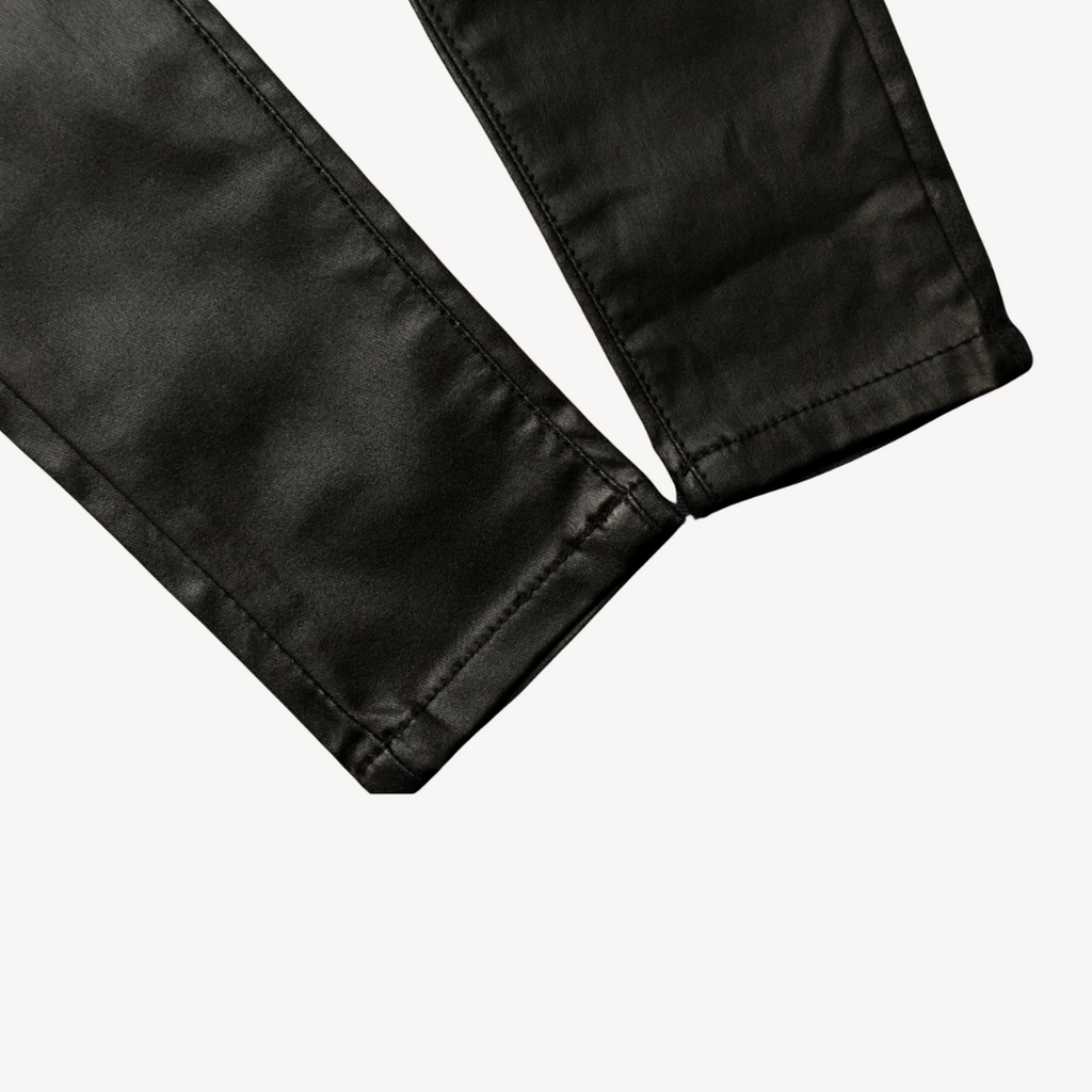 Clara Vienne Women's Faux Leather Moto Pants