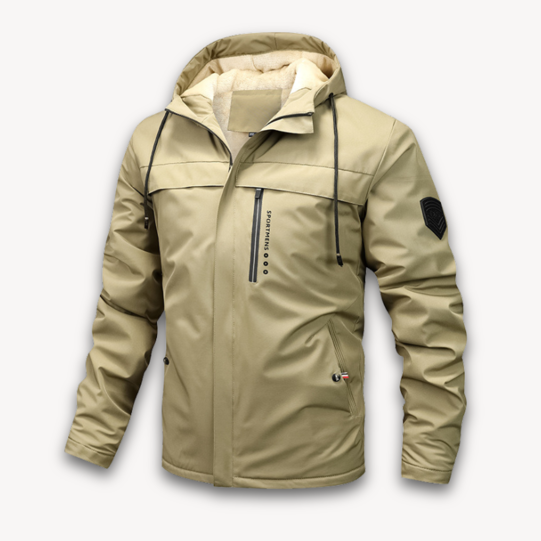 Clara Vienne | Men's Waterproof Hooded Jacket