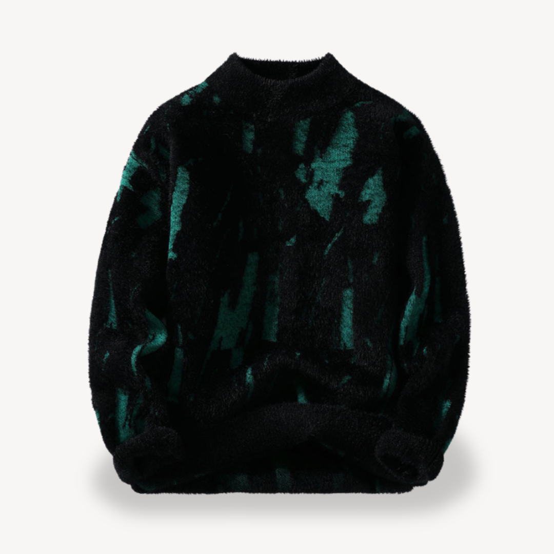 Clara Vienne | Men's Fuzzy Knit Sweater