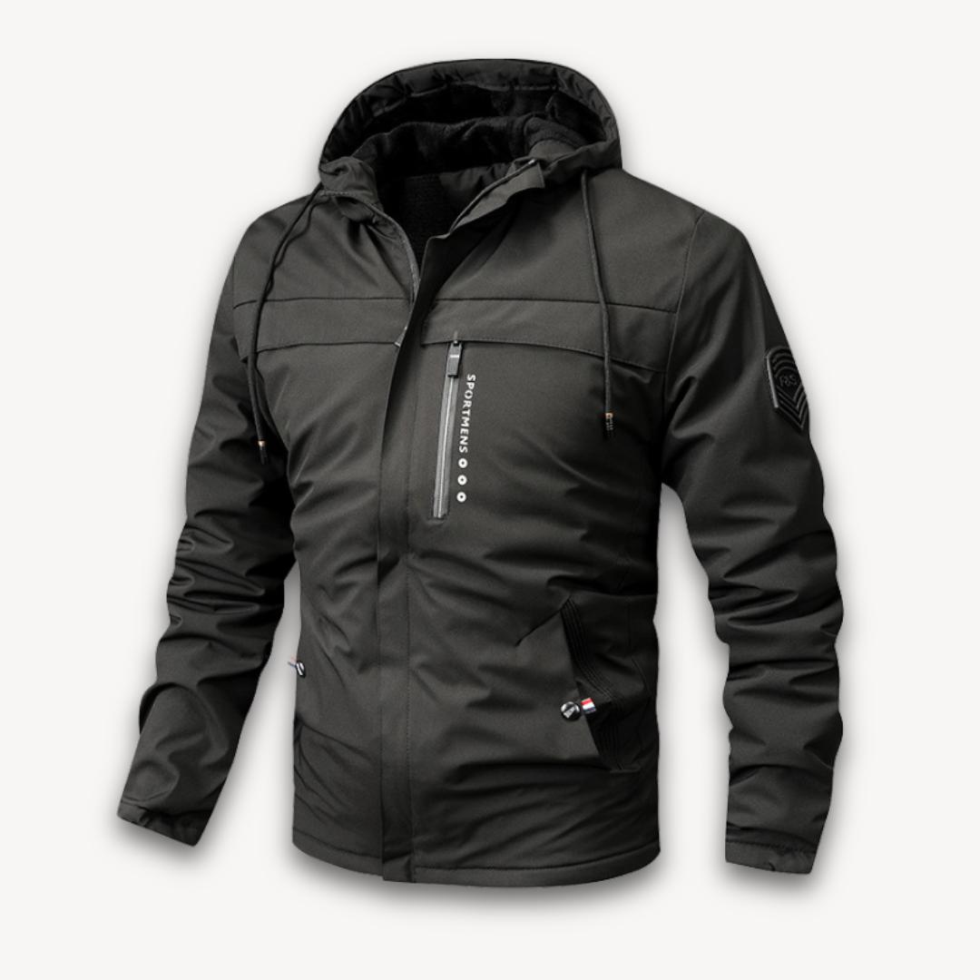 Clara Vienne | Men's Waterproof Hooded Jacket