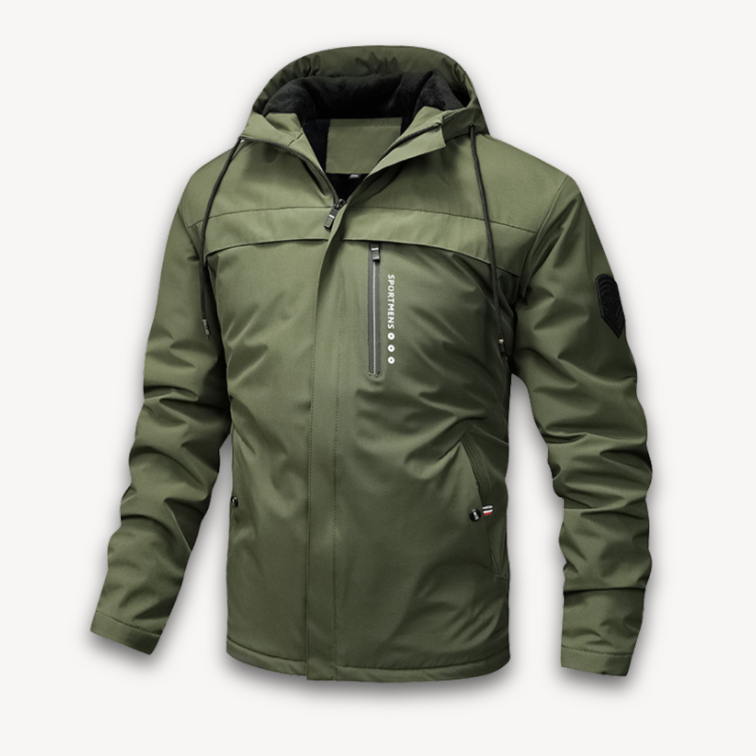 Clara Vienne | Men's Waterproof Hooded Jacket