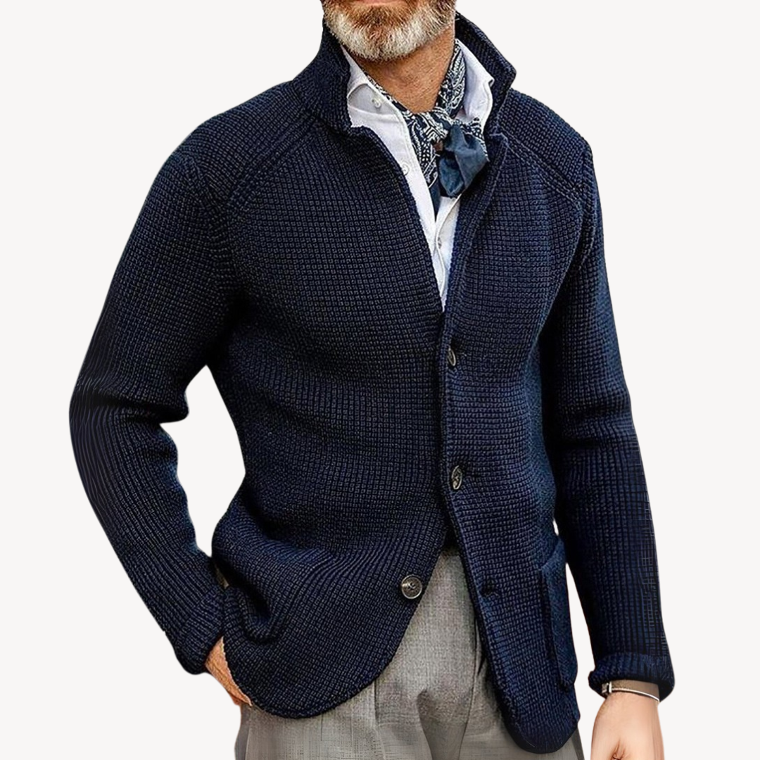 Clara Vienne | Men’s Knitted Wool Cardigan