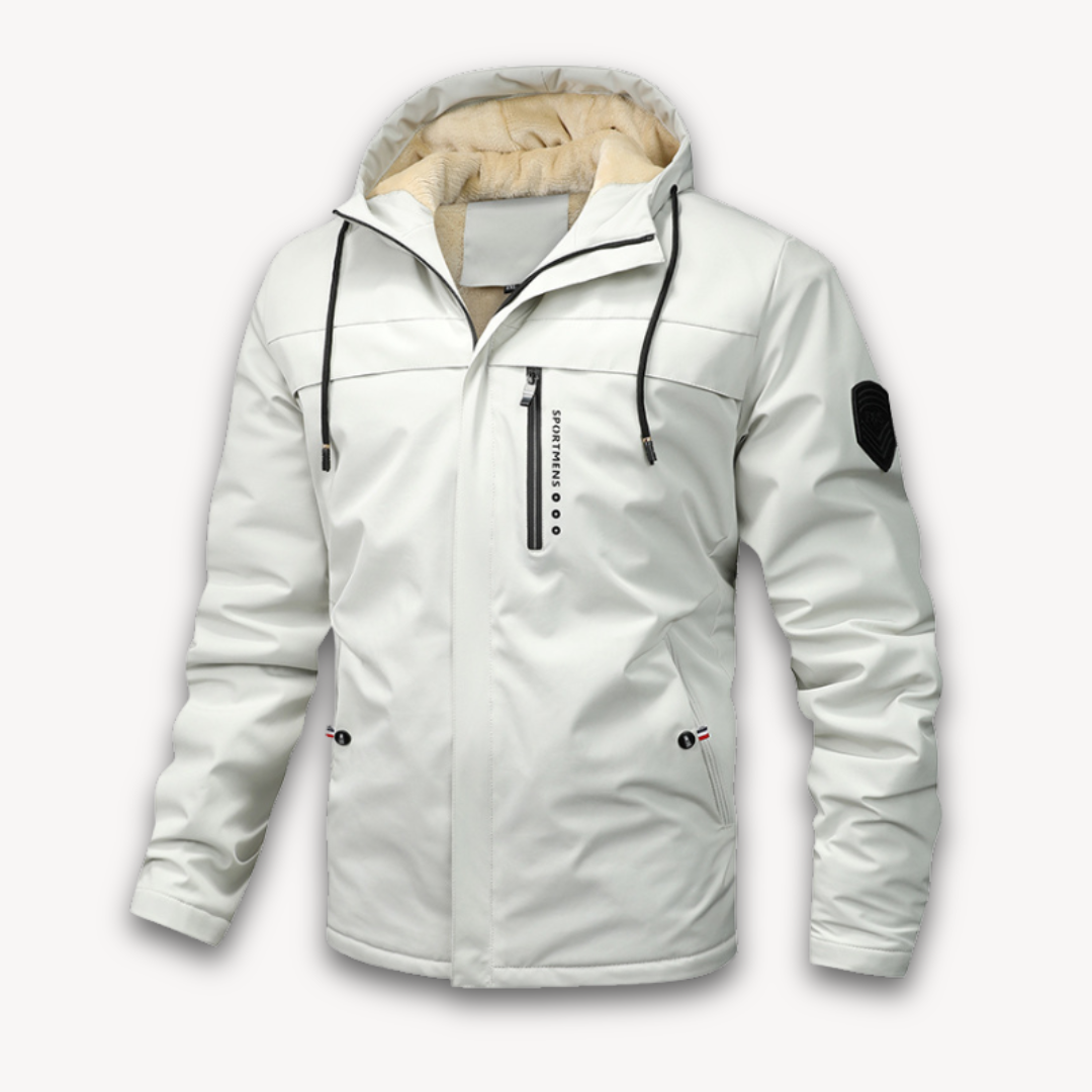 Clara Vienne | Men's Waterproof Hooded Jacket
