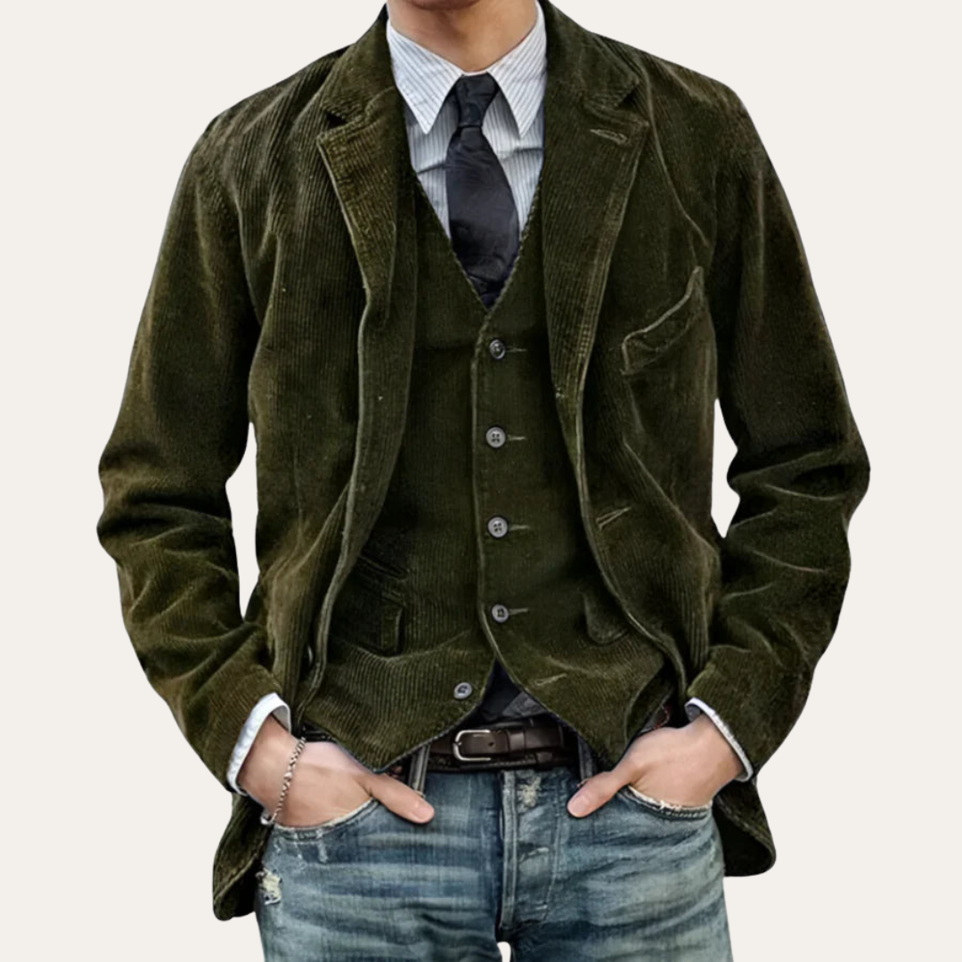 Clara Vienne | Men's Corduroy Blazer Jacket
