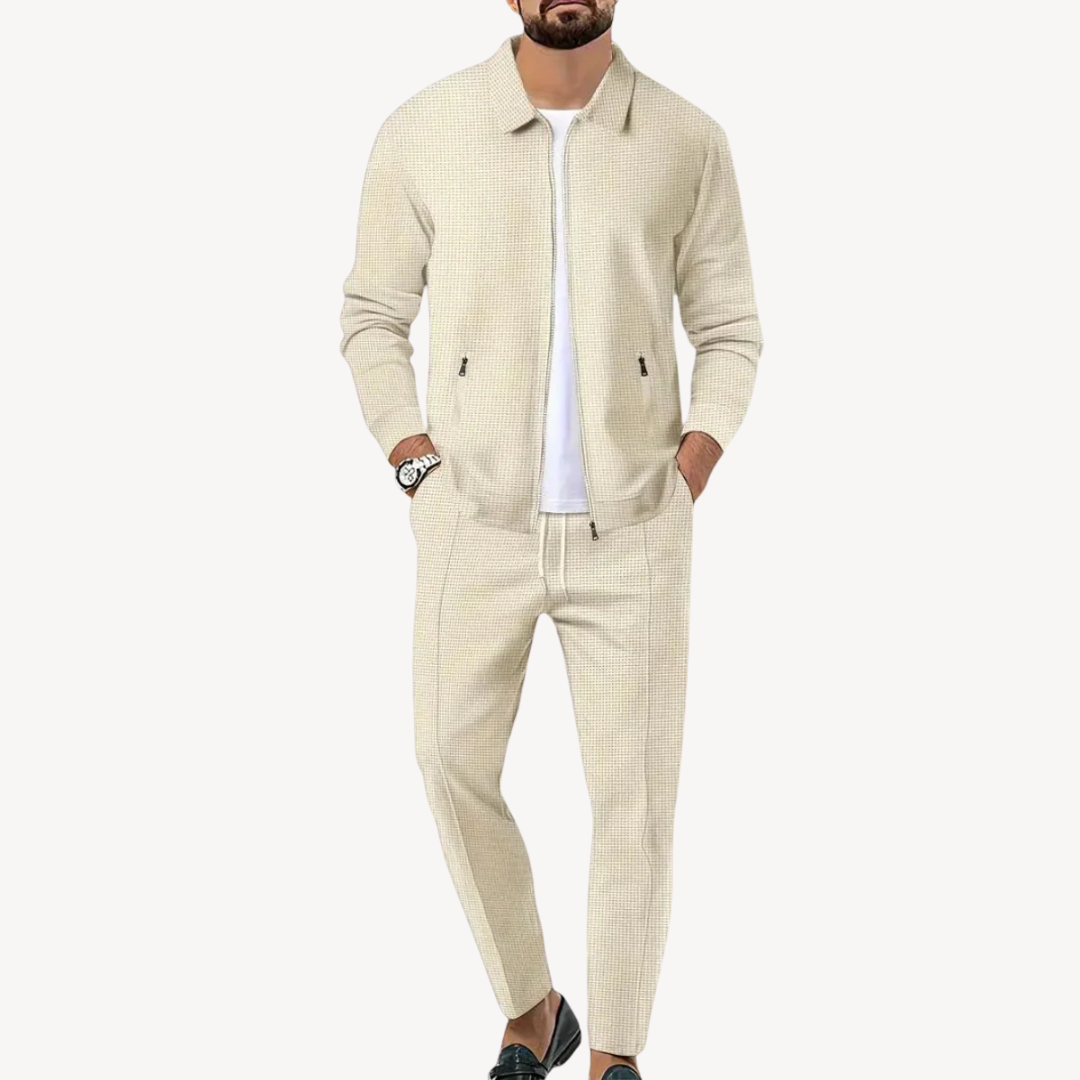 Men's Casual Jacket & Pants Set | Clara Vienne