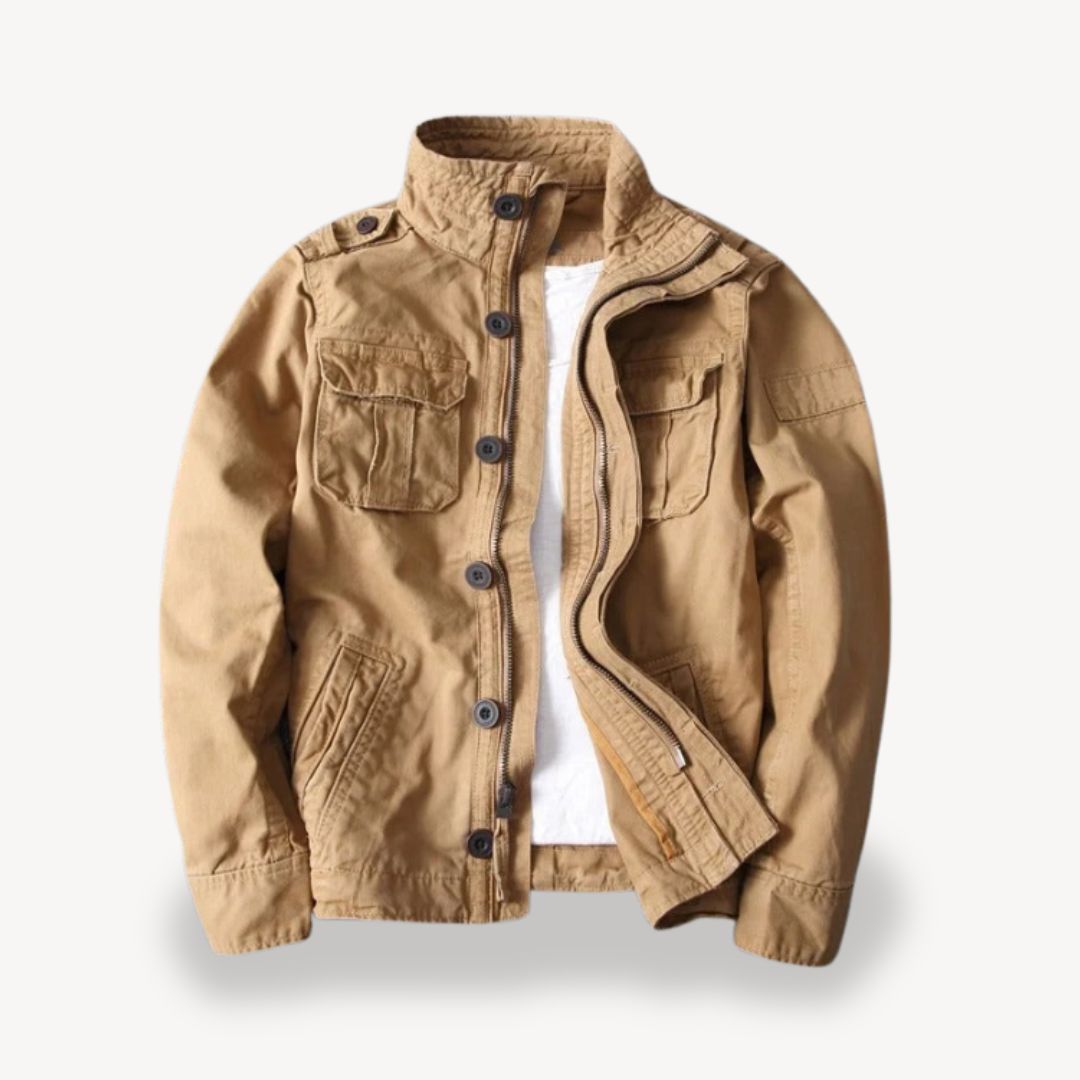 Cotton Field Jacket Men | Clara Vienne