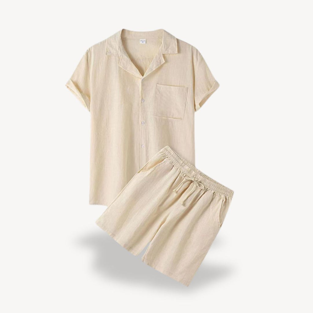 Clara Vienne | Men's Casual Linen Blend Outfit