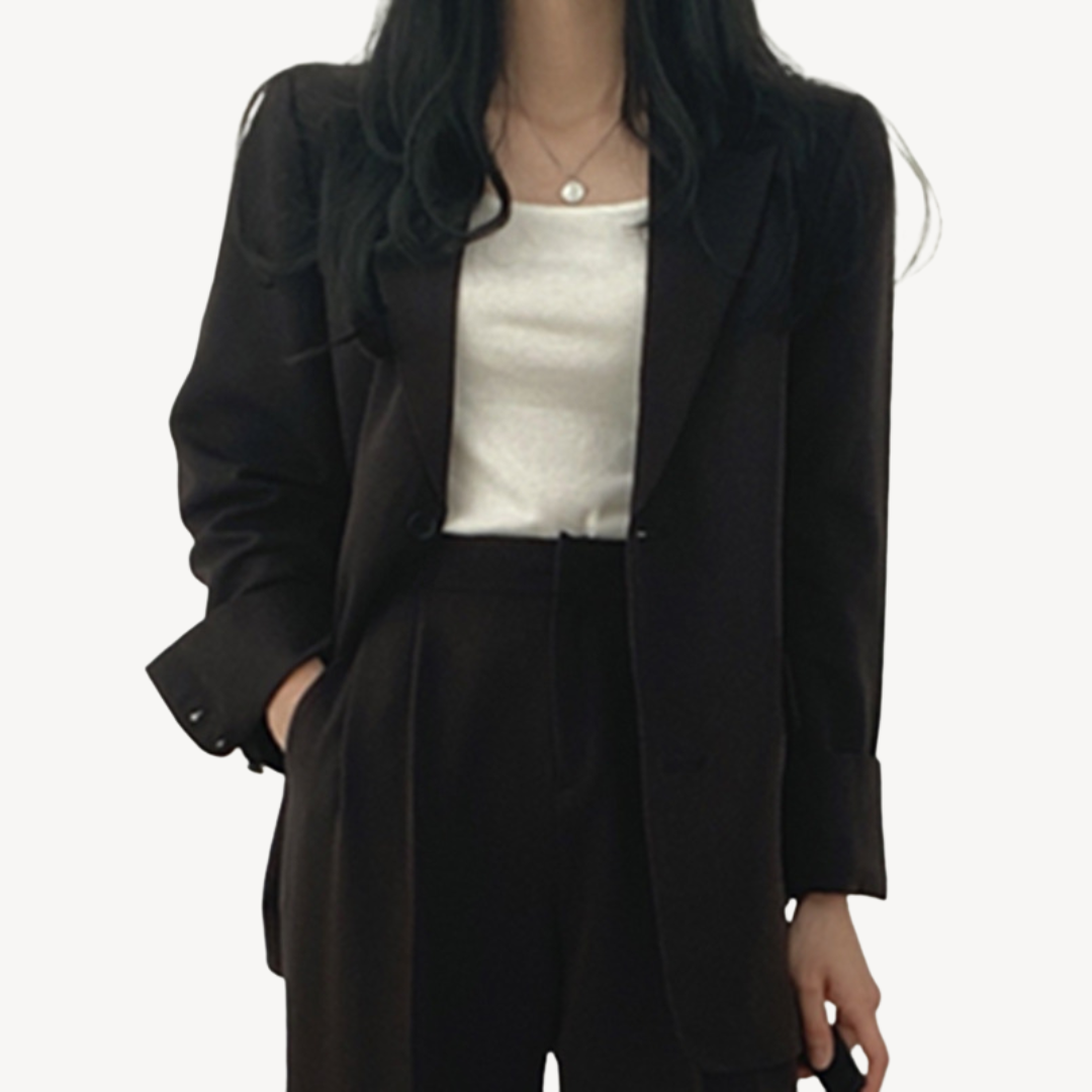 Blazer Pants Suit Set Women | Clara Vienne