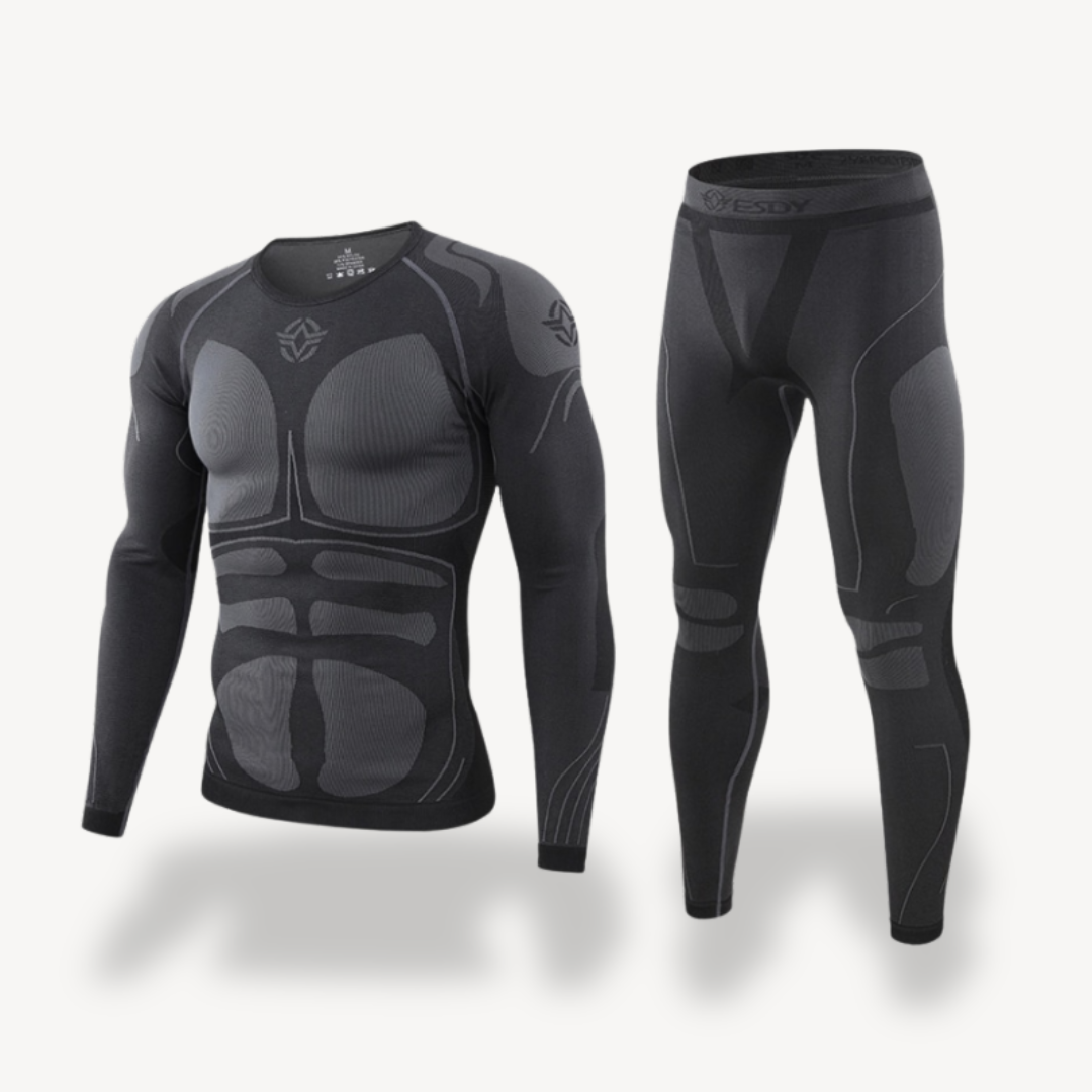 Men's Compression Workout Shirt & Leggings Set | Clara Vienne