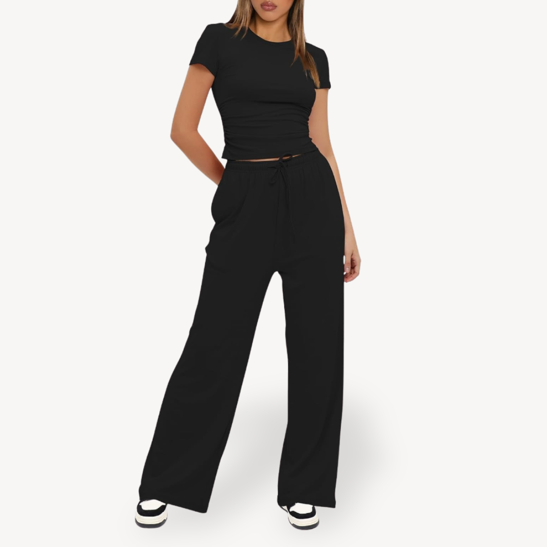 Drawstring Lounge Set for Women | Clara Vienne