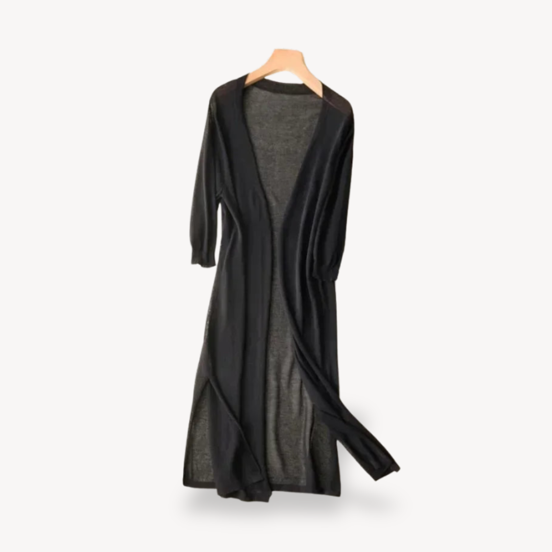 Clara Vienne | Women's Long Knit Duster Cardigan