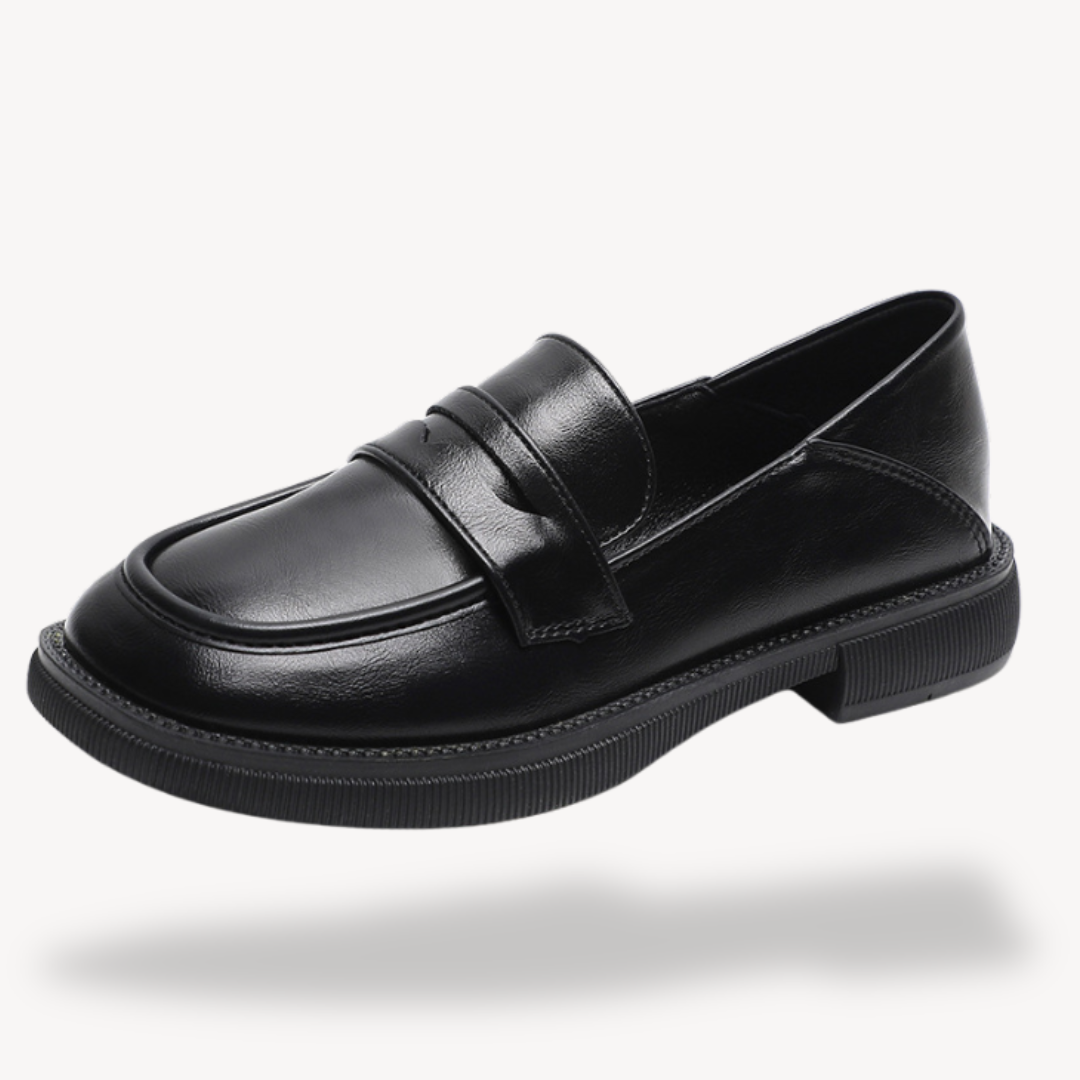 Clara Vienne | Women's Faux Leather Chunky Loafers