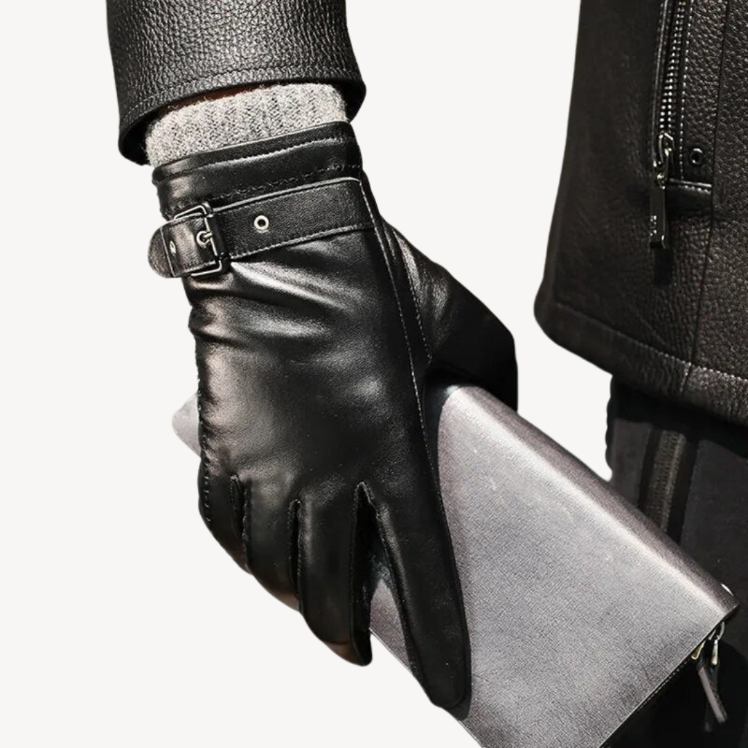 Leather Gloves for Men | Clara Vienne