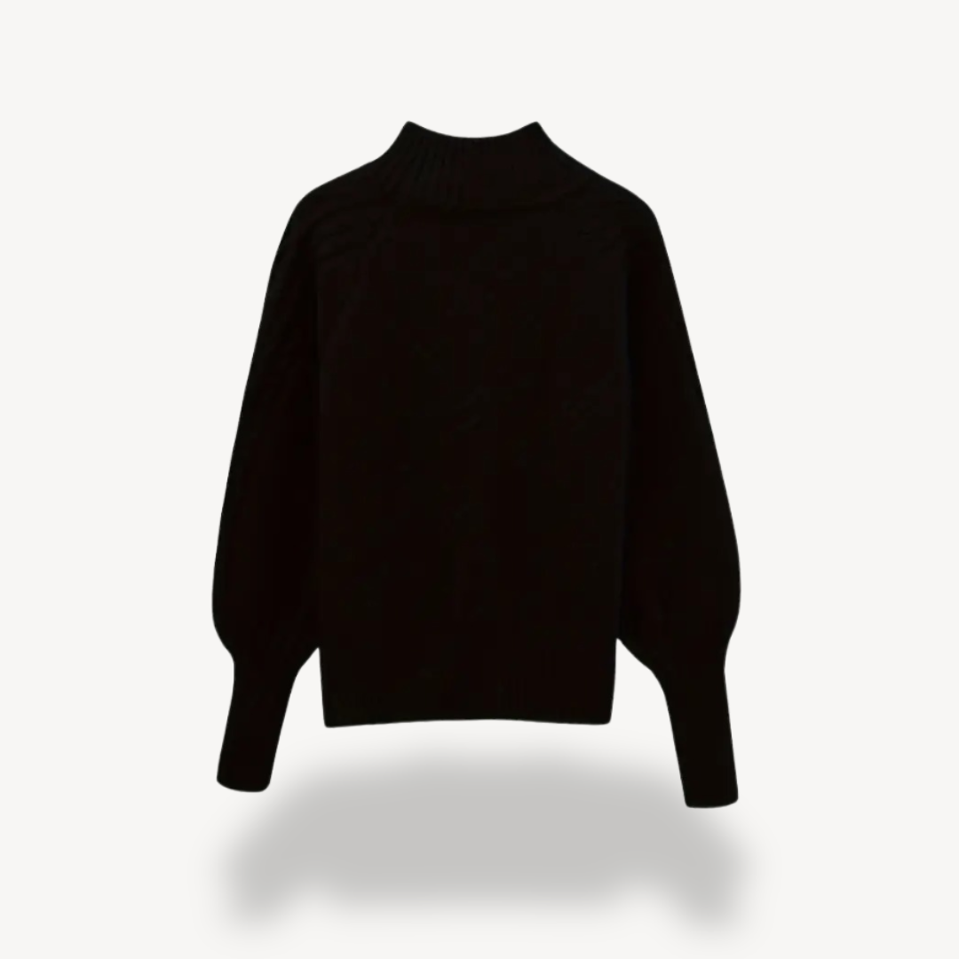 Cable Knit Turtleneck Sweater for Women | Clara Vienne