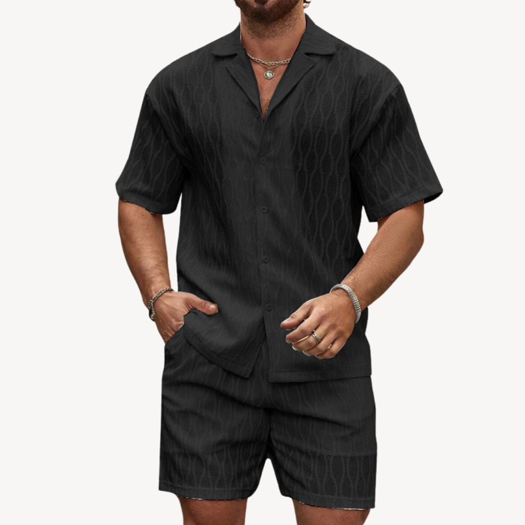 Clara Vienne | Men's Patterned Knit Summer Set