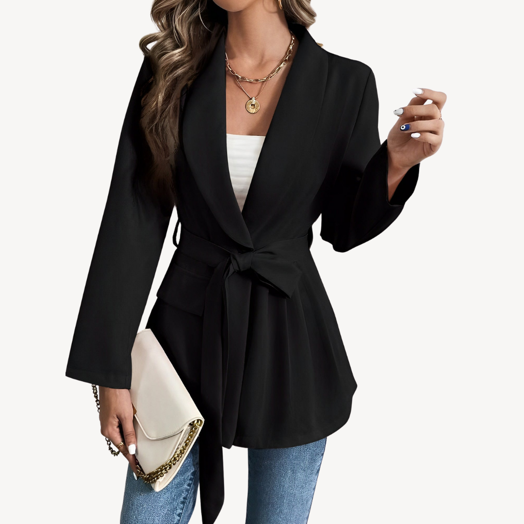 Belted Blazer for Women | Clara Vienne