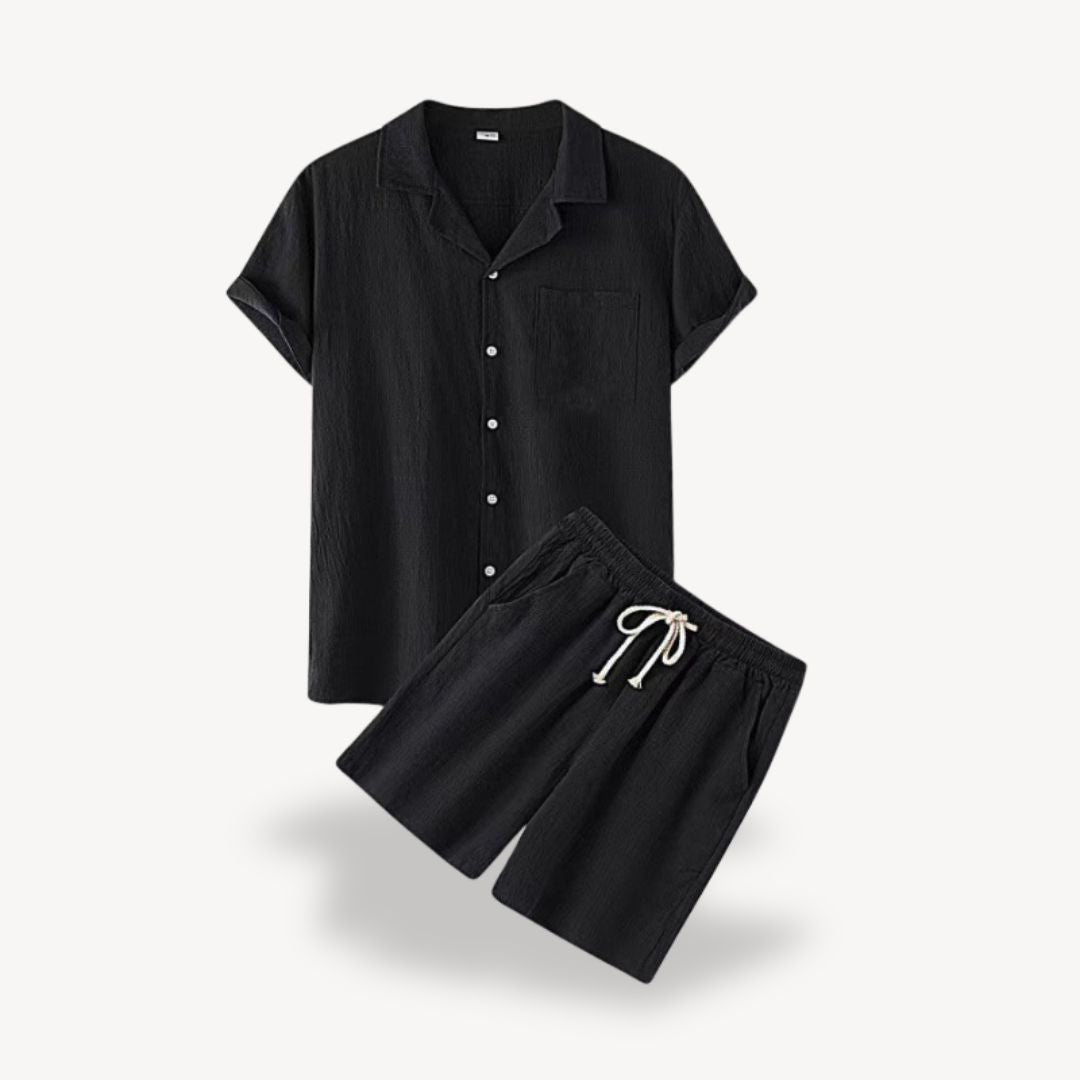 Clara Vienne | Men's Casual Linen Blend Outfit