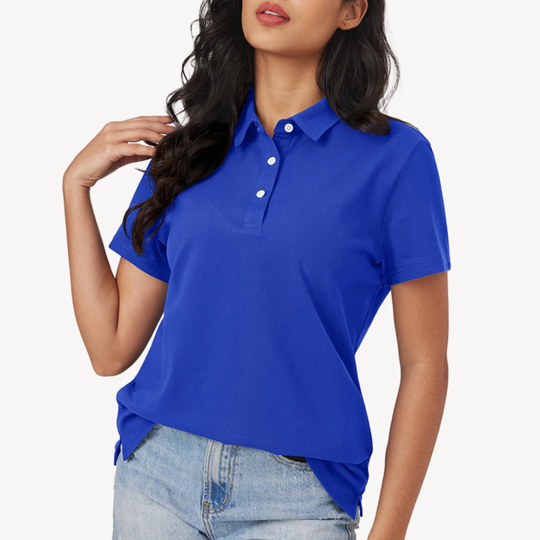 Clara Vienne | Women's Cotton Polo Shirt