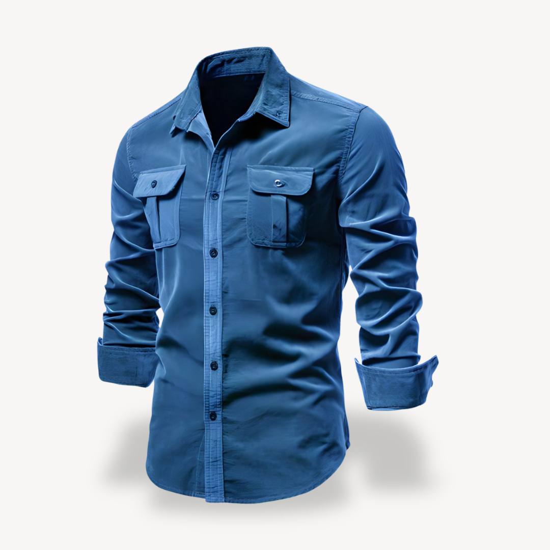 Casual Button-Down Shirt for Men | Clara Vienne