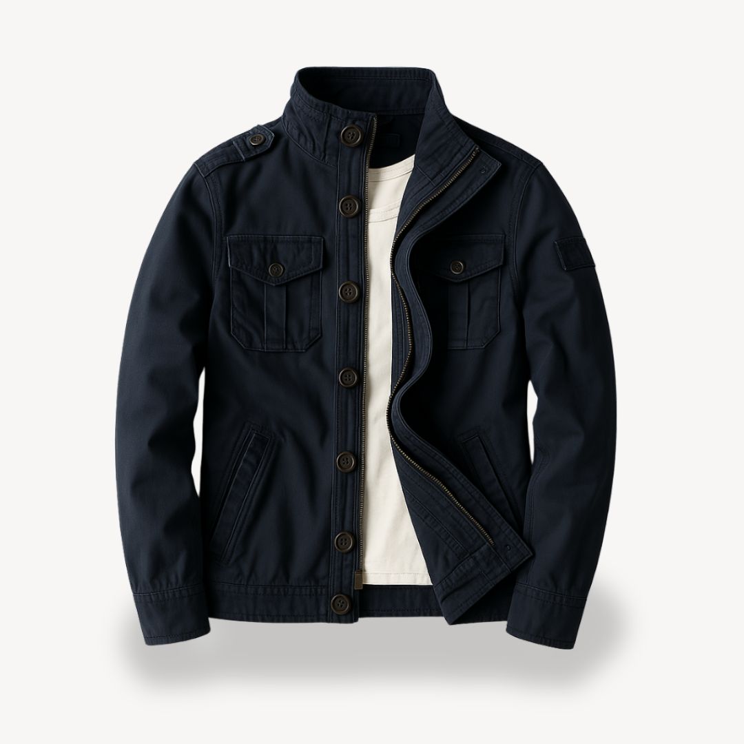 Cotton Field Jacket Men | Clara Vienne