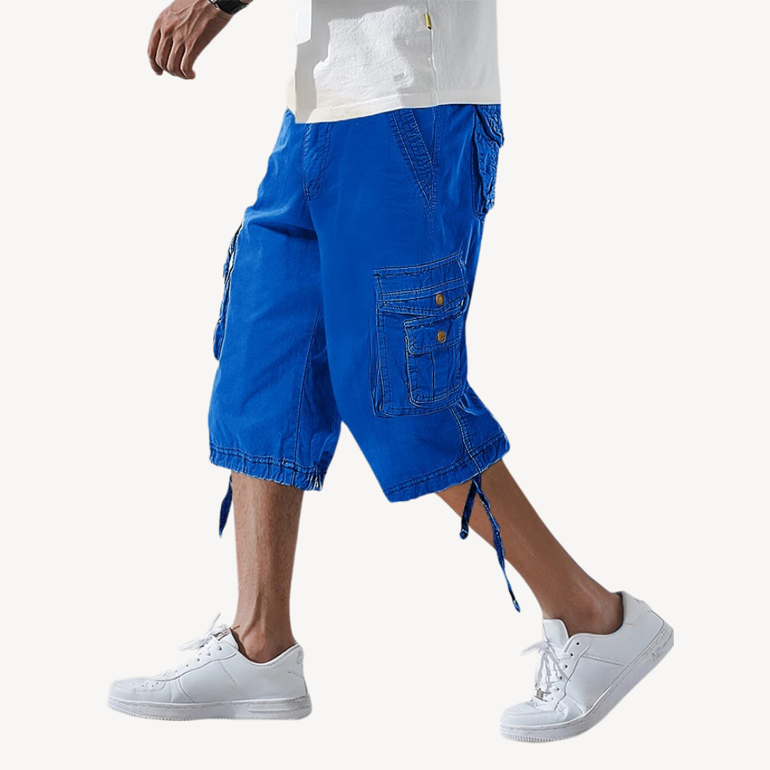 Men's Cargo Capri Shorts | Clara Vienne