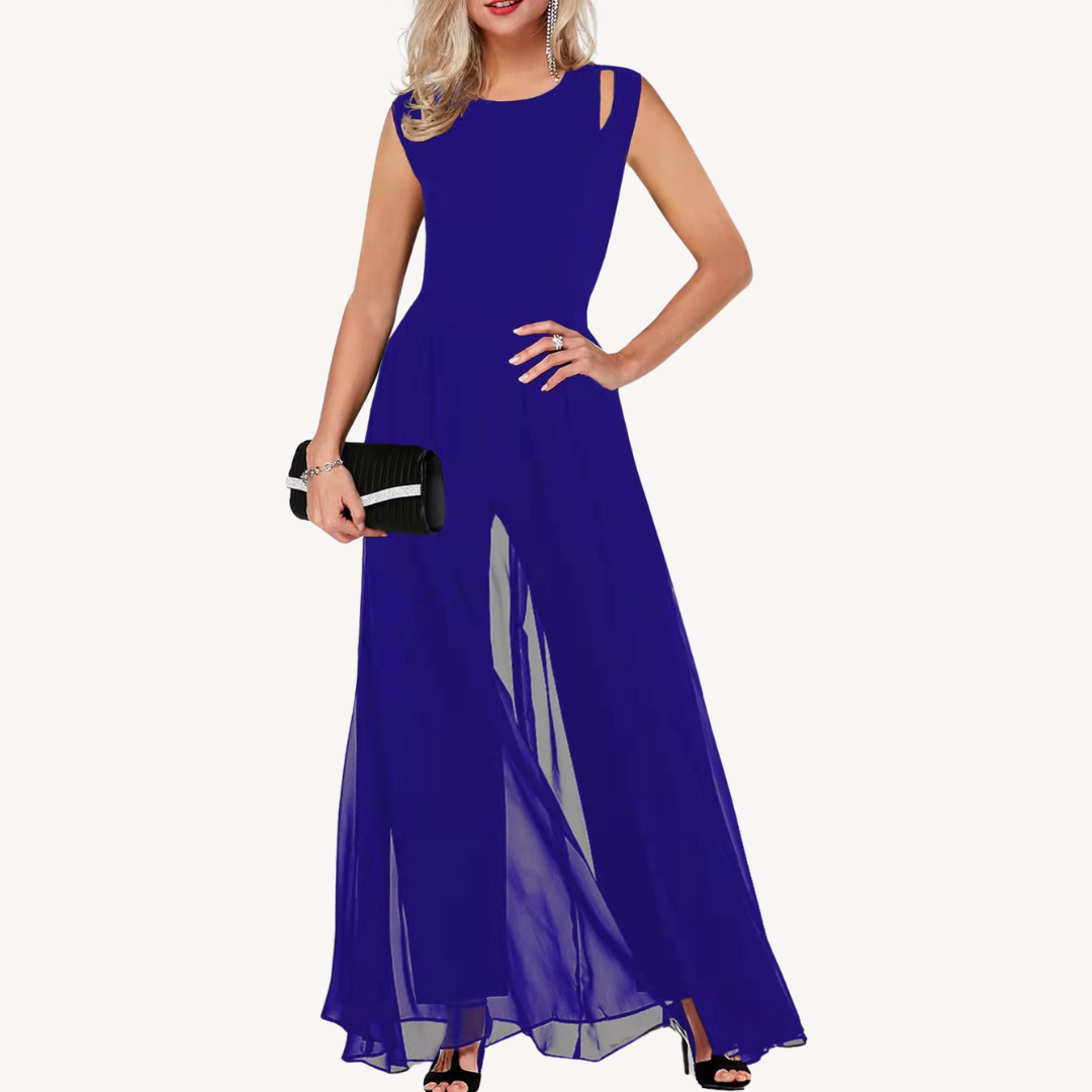 Clara Vienne | Chiffon Evening Jumpsuit