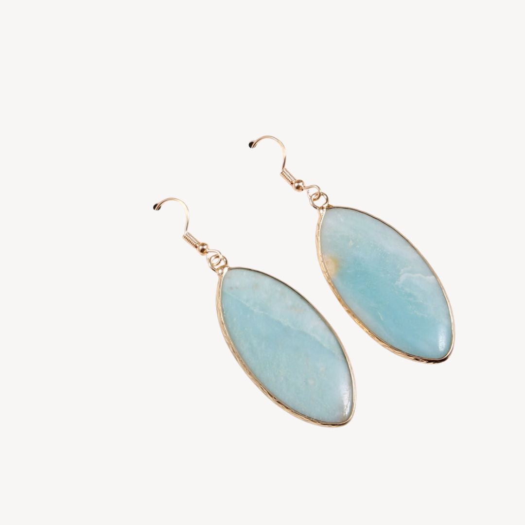 Clara Vienne | Gemstone Drop Earrings