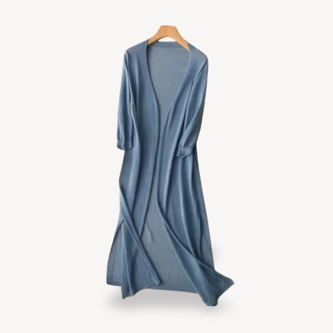 Clara Vienne | Women's Long Knit Duster Cardigan