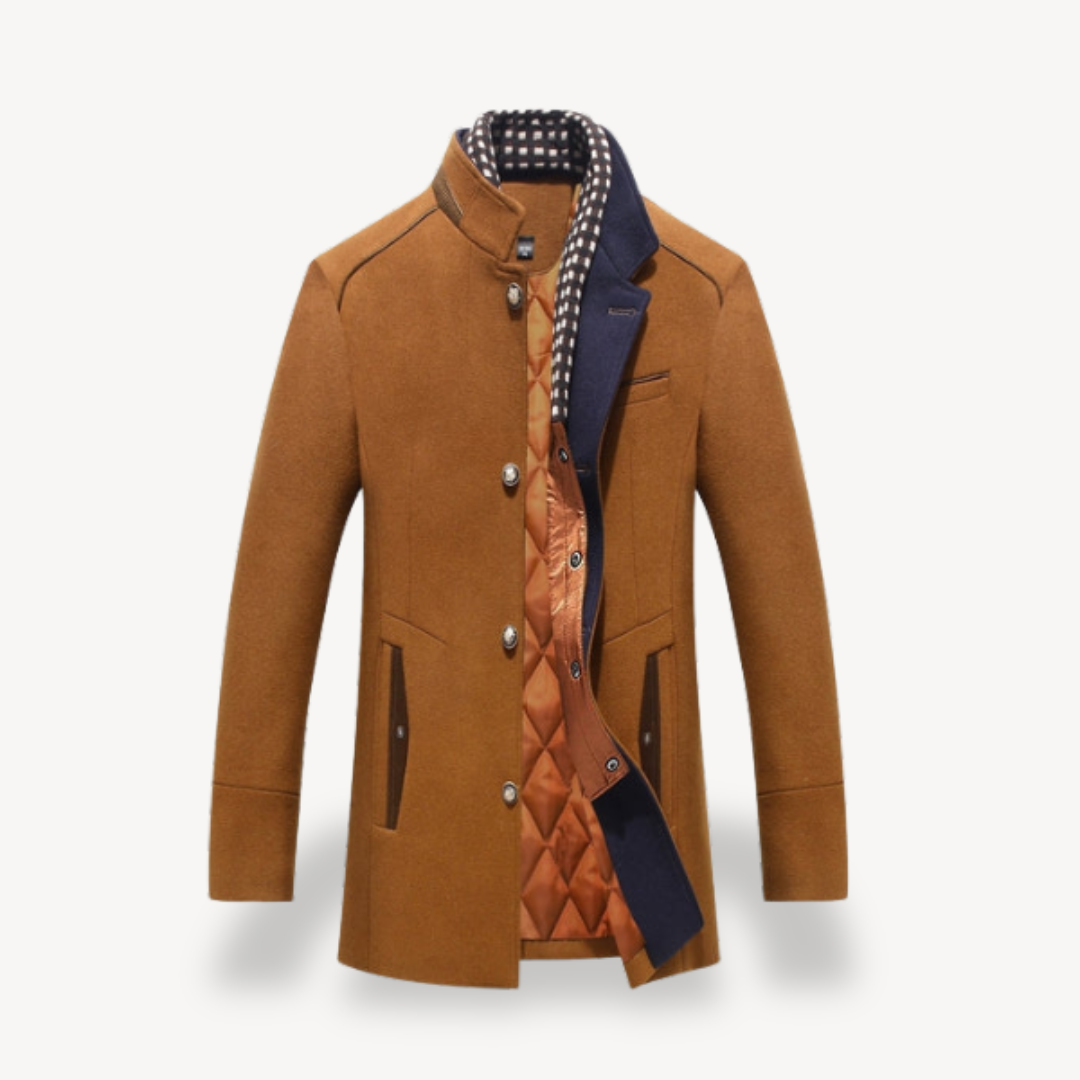 Men's Casual Button-Down Jacket | Clara Vienne
