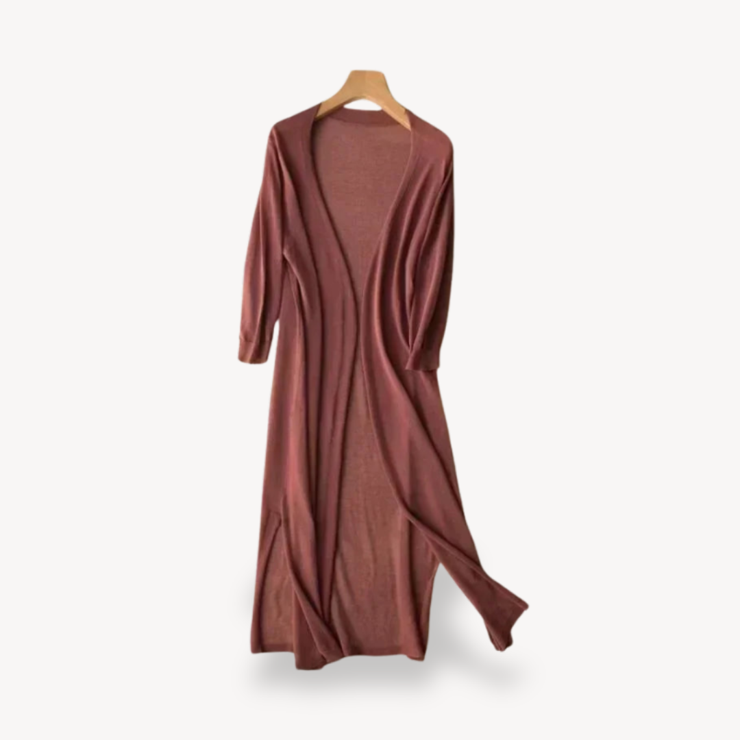 Clara Vienne | Women's Long Knit Duster Cardigan