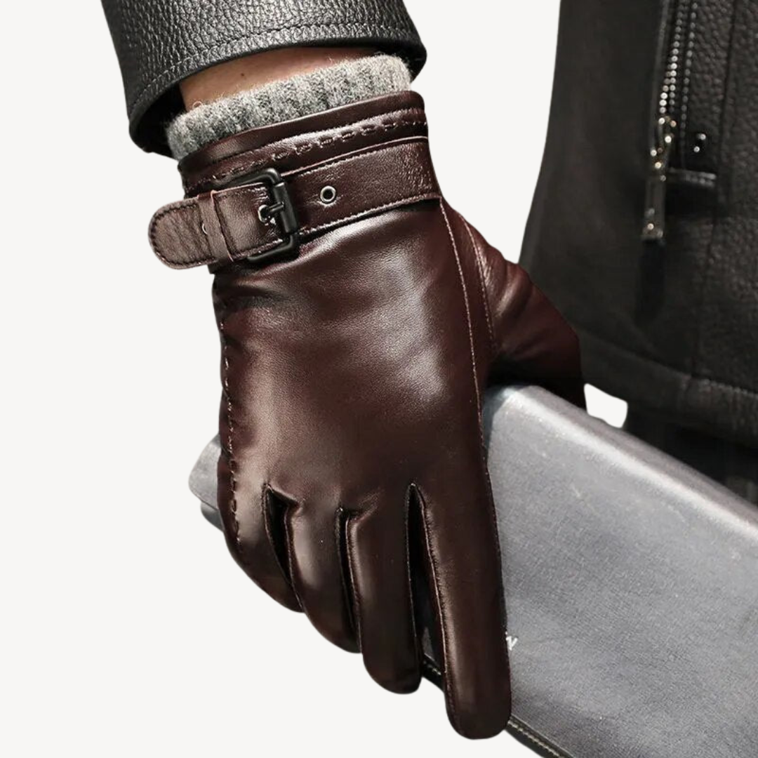 Leather Gloves for Men | Clara Vienne