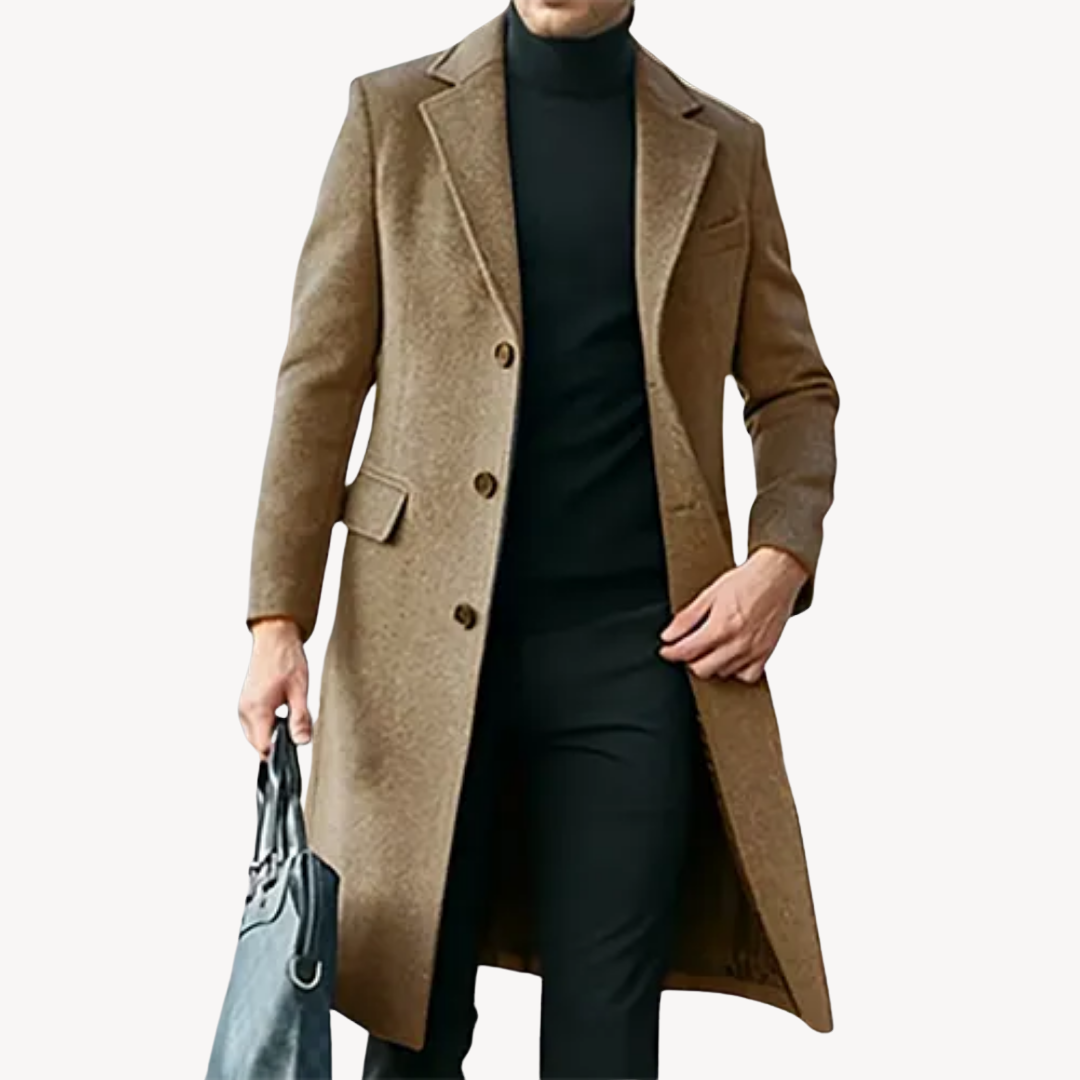 Clara Vienne | Men's Wool Overcoat