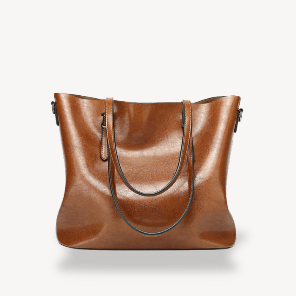 Clara Vienne | Women's Leather Tote Bag – Elegant Handbag
