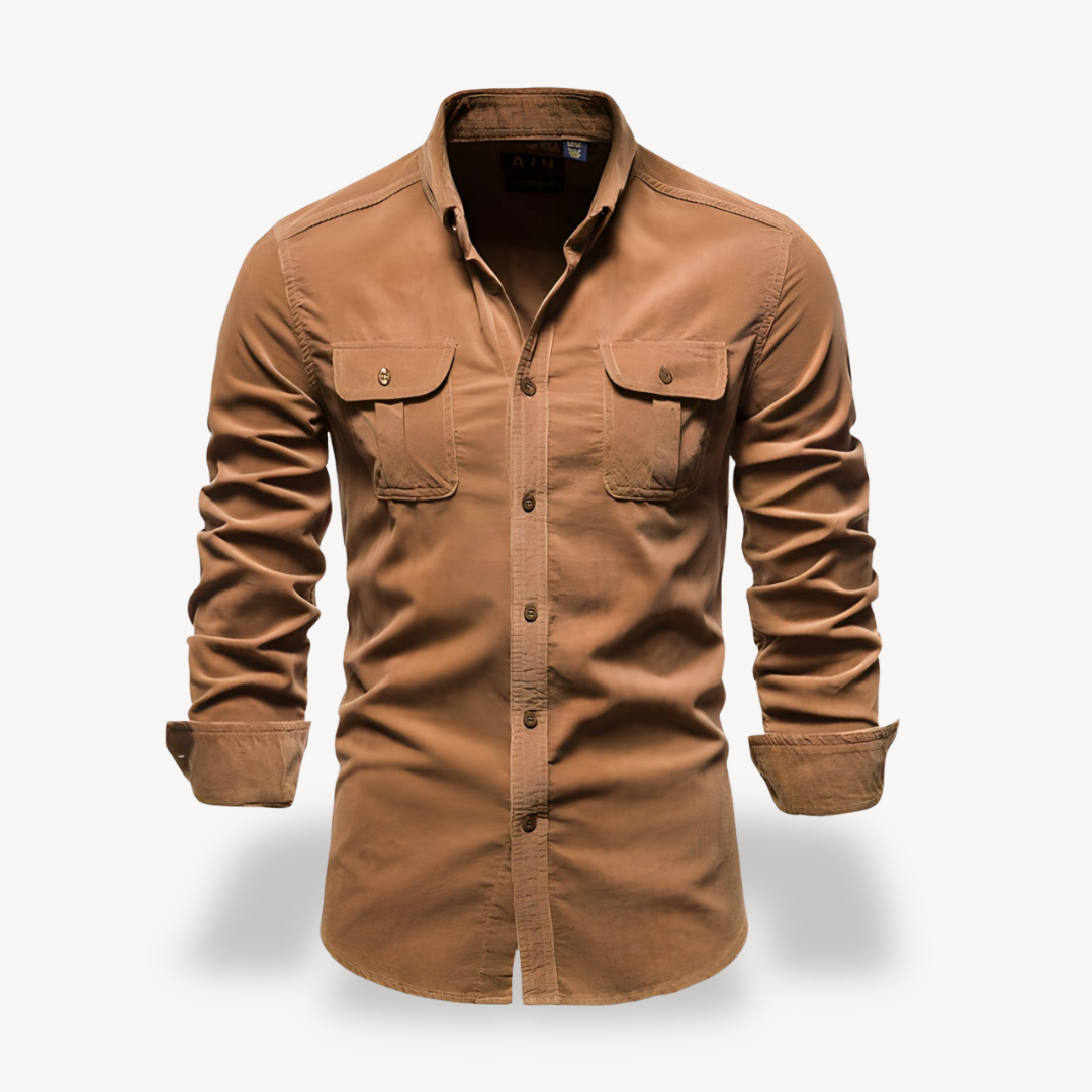 Casual Button-Down Shirt for Men | Clara Vienne