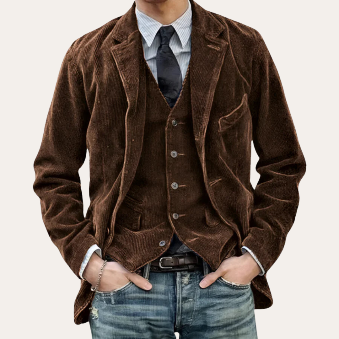 Clara Vienne | Men's Corduroy Blazer Jacket