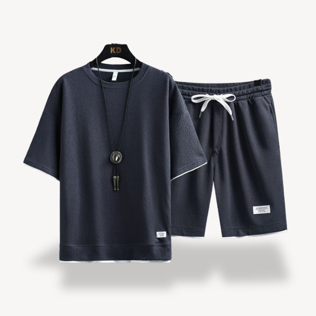 Clara Vienne | Men's Cotton Jersey Shorts Set