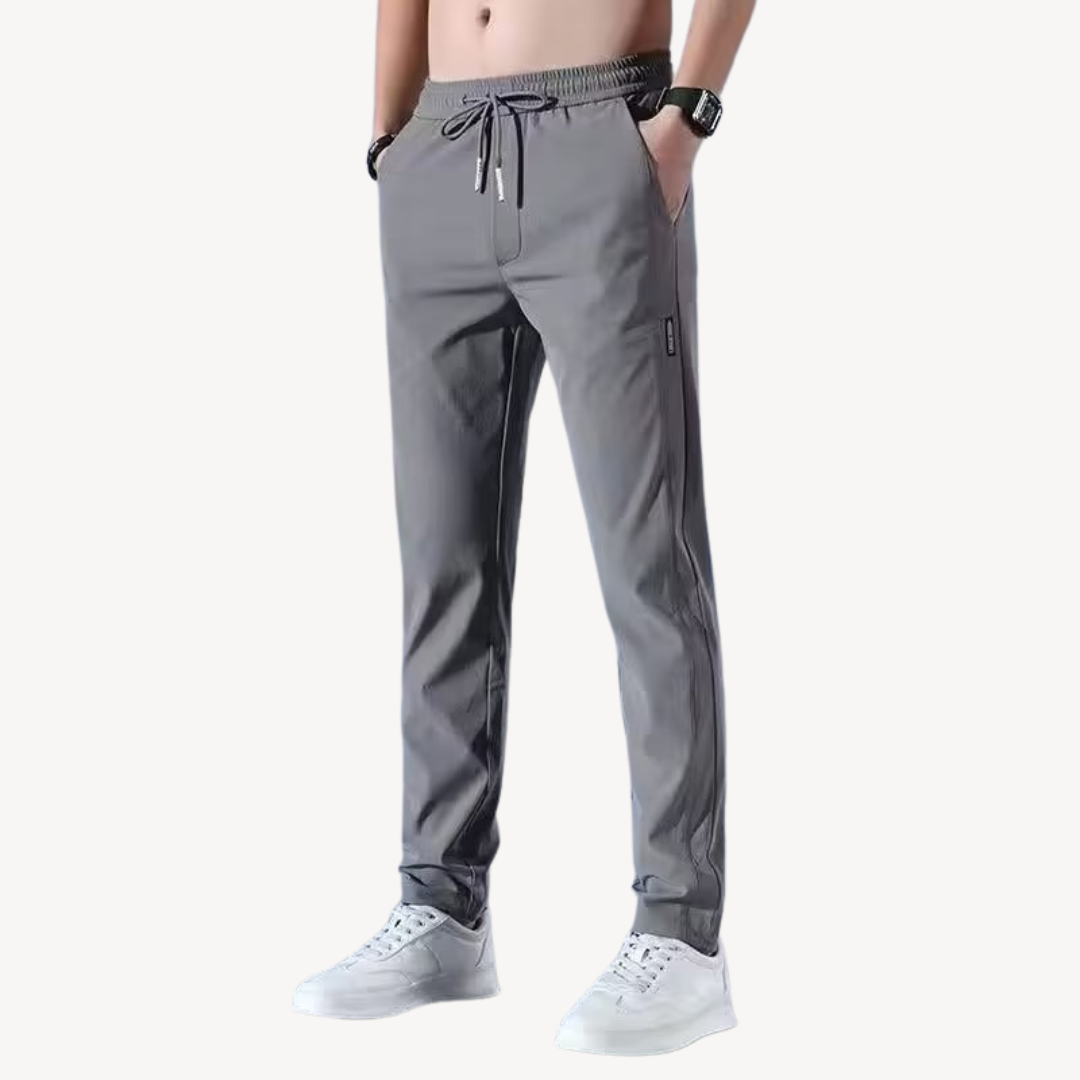 Men's Athletic Slim-Fit Pants | Clara Vienne