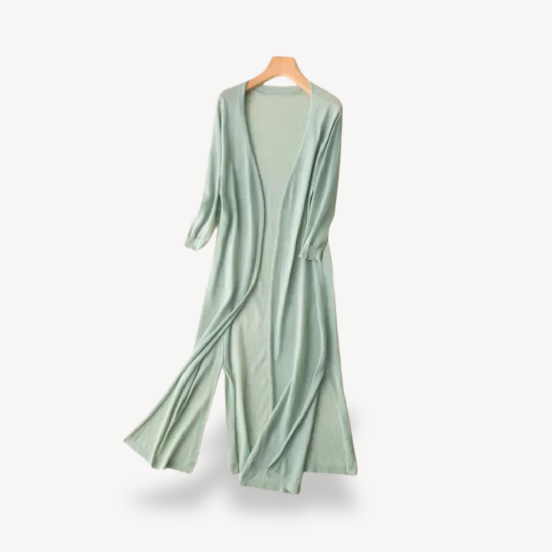 Clara Vienne | Women's Long Knit Duster Cardigan