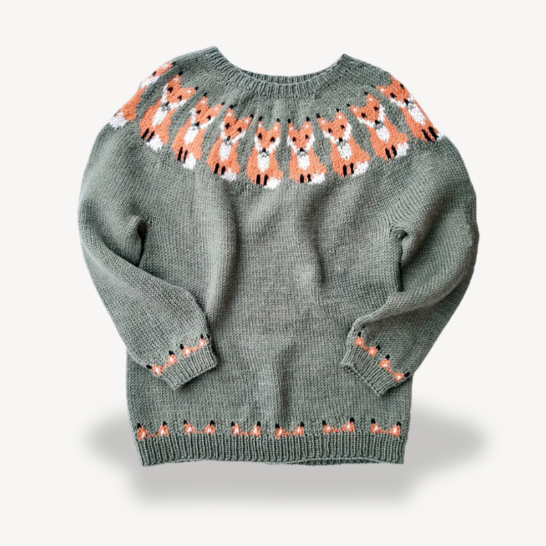 Embroidered Floral Sweater for Women | Clara Vienne