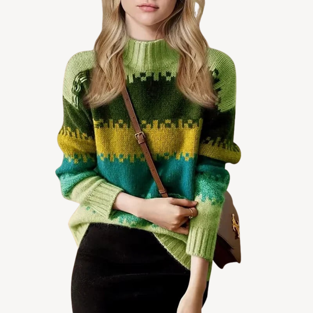 Colorful Knit Sweater for Women | Clara Vienne